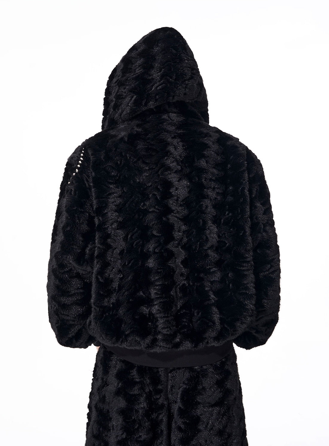 Heart Detail Fury Hooded Jacket And Pant